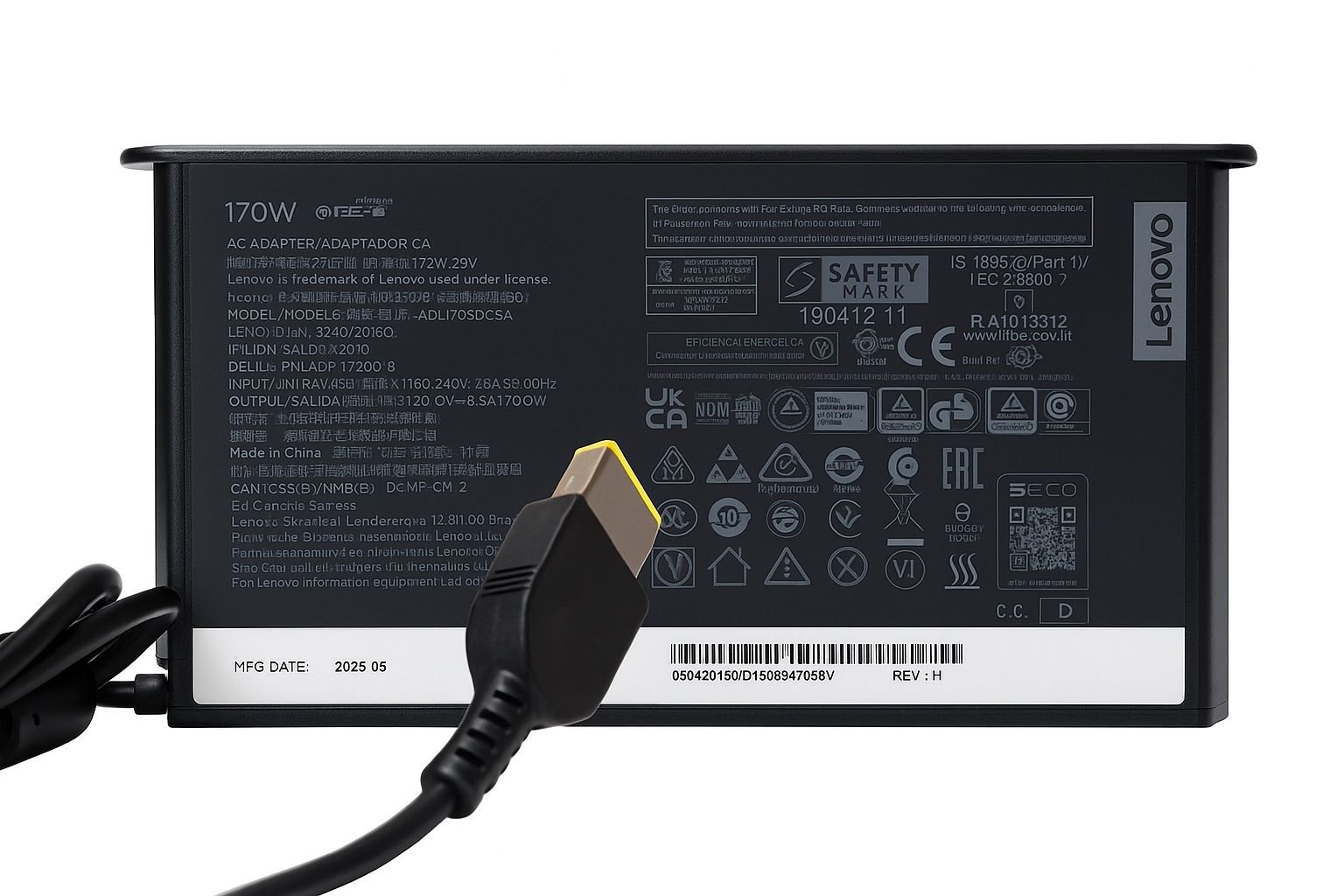 Lenovo GX20Z46279 Legion Slim 170W AC Adapter - Next Day Delivery