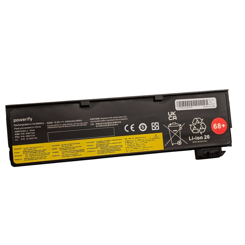 Lenovo 45N1132 Replacement Laptop Battery - Next Day Delivery