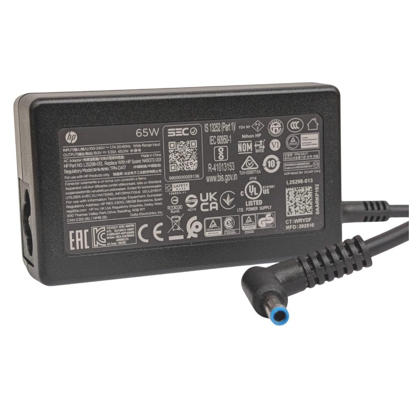 HP 15-ac648TX 65W Laptop Charger - Next Day Delivery