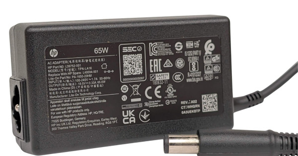 Originale HP 15s-fq1001nu 15s-fq1039nl Alimentatore Adattatore 65W - Foto 10