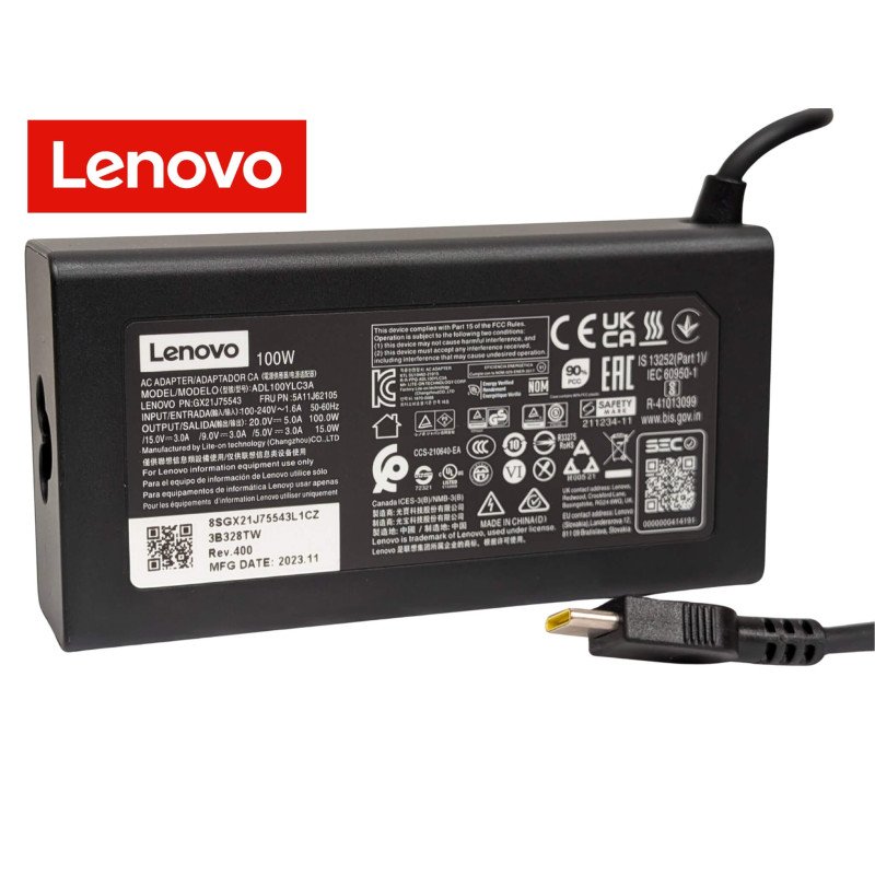 Lenovo GX21J75543 USB-C Adapter 100W - Next Day Delivery