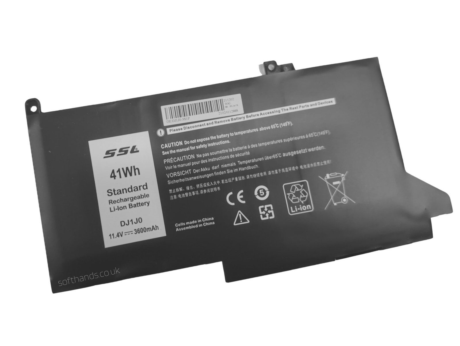Dell Latitude E7280 E7290 41Wh Battery - Next Day Delivery Dell Latitude E7280 E7290 41Wh Battery - Next Day Delivery