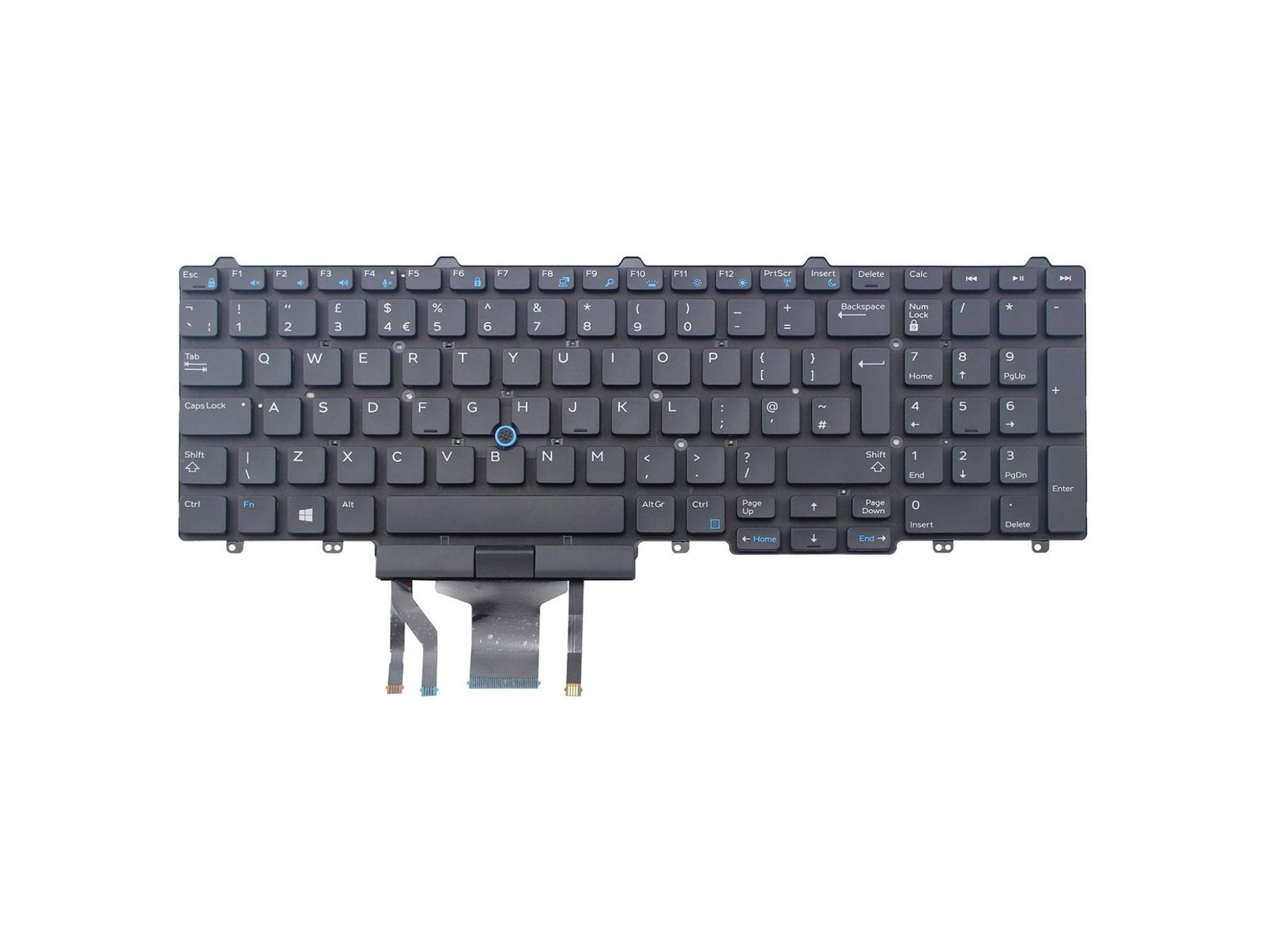 Dell Latitude E5550 E5570 E5580 E5590 UK Keyboard - Next Day Delivery