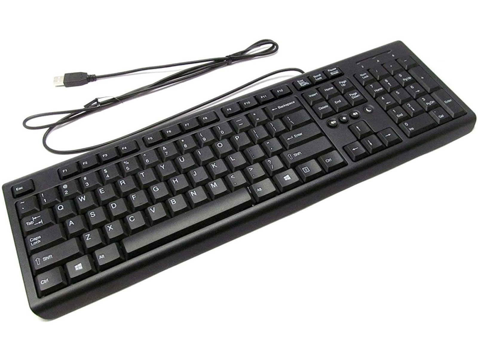 HP Keyboard - US English, Wired USB - Next Day Delivery