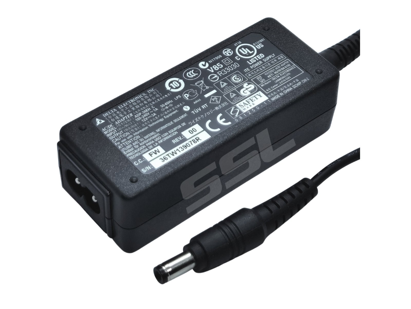 Acer 12V 3A Monitor Adapter 25.TWYMC.003 - Next Day Delivery