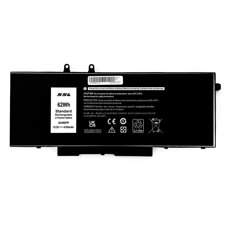 Replacement Dell Latitude 5410 5510 Battery 3HWPP - Next Day Delivery Replacement Dell Latitude 5410 5510 Battery 3HWPP - Next Day Delivery