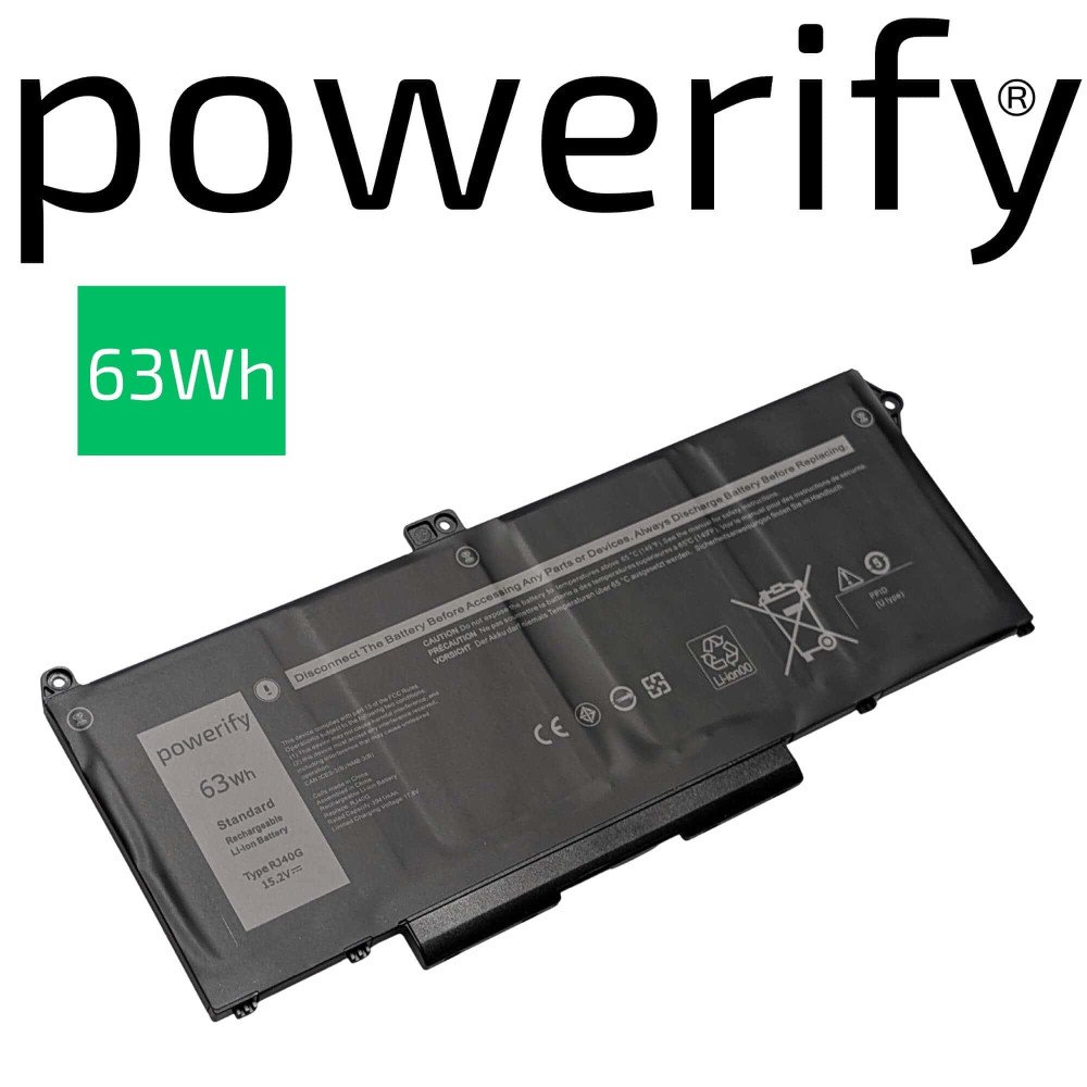 Dell Latitude 14 5420 Battery 63Wh RJ40G