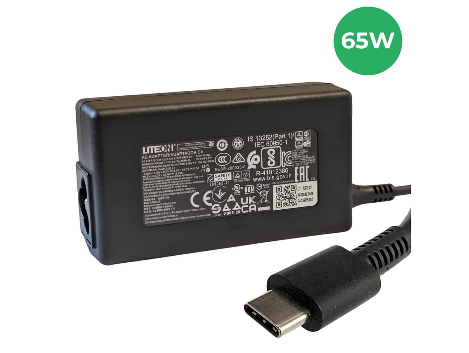 Premium Quality 65W USB-C Adapter for all Laptops - Next Day Delivery