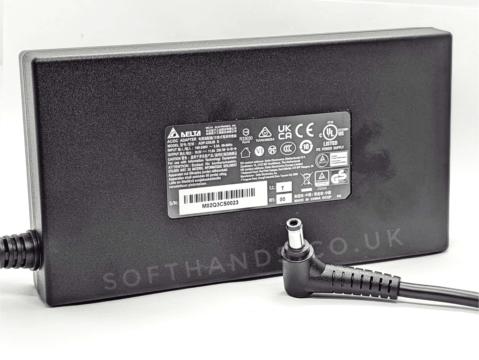 Delta 19.5V 11.8A 230W Adapter 2.5MM - Next Day Delivery Delta 19.5V 11.8A 230W Adapter 2.5MM - Next Day Delivery
