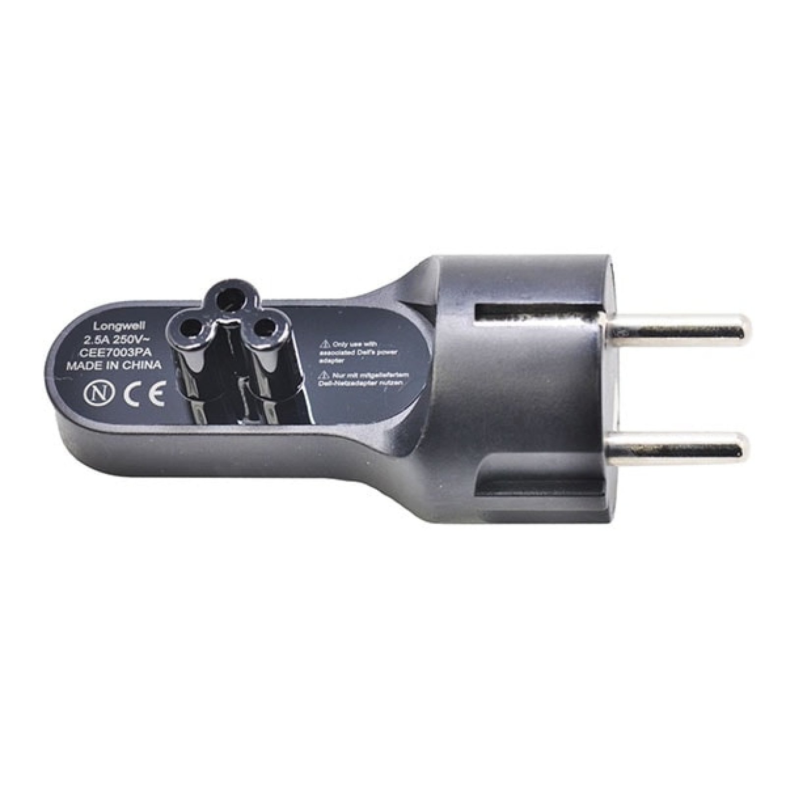 Longwell CEE7003PA C5 Angled Connector European Plug - Next Day Delivery