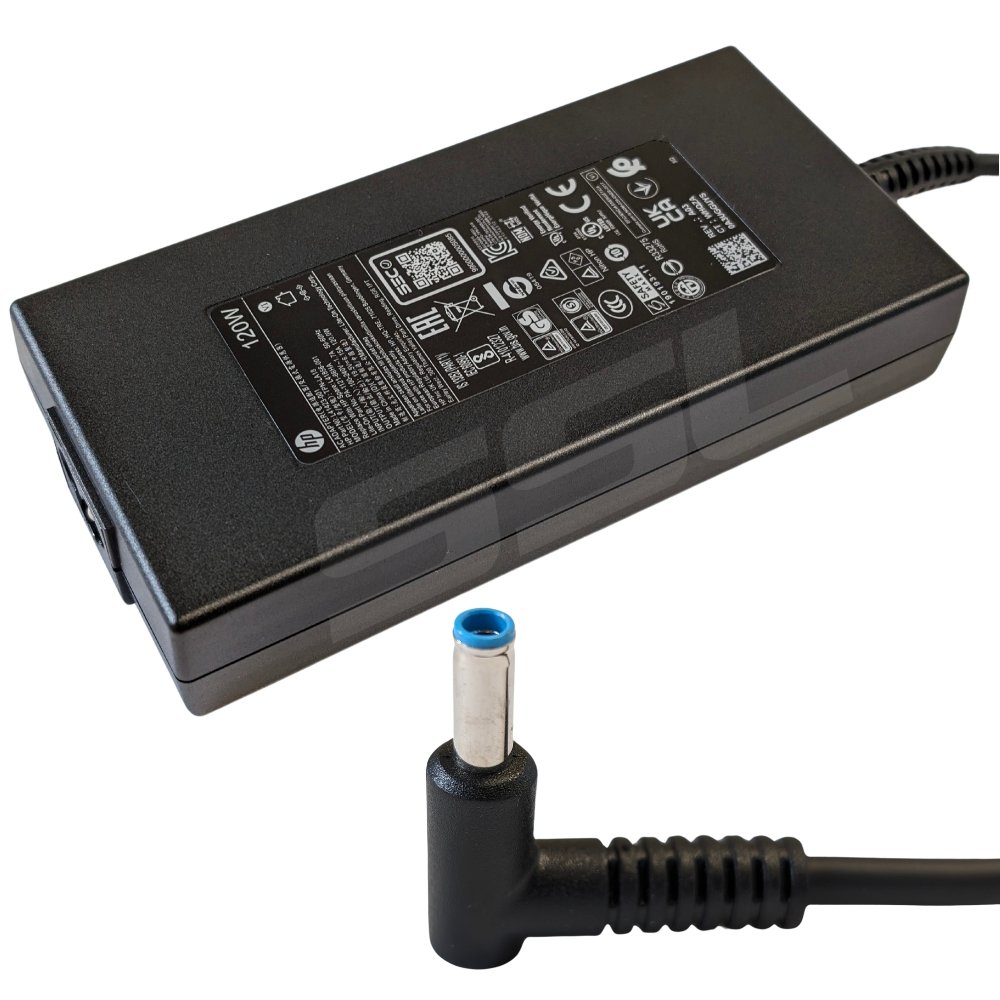 HP Adapter 120W PFC 4.5MM Slim - Next Day Delivery