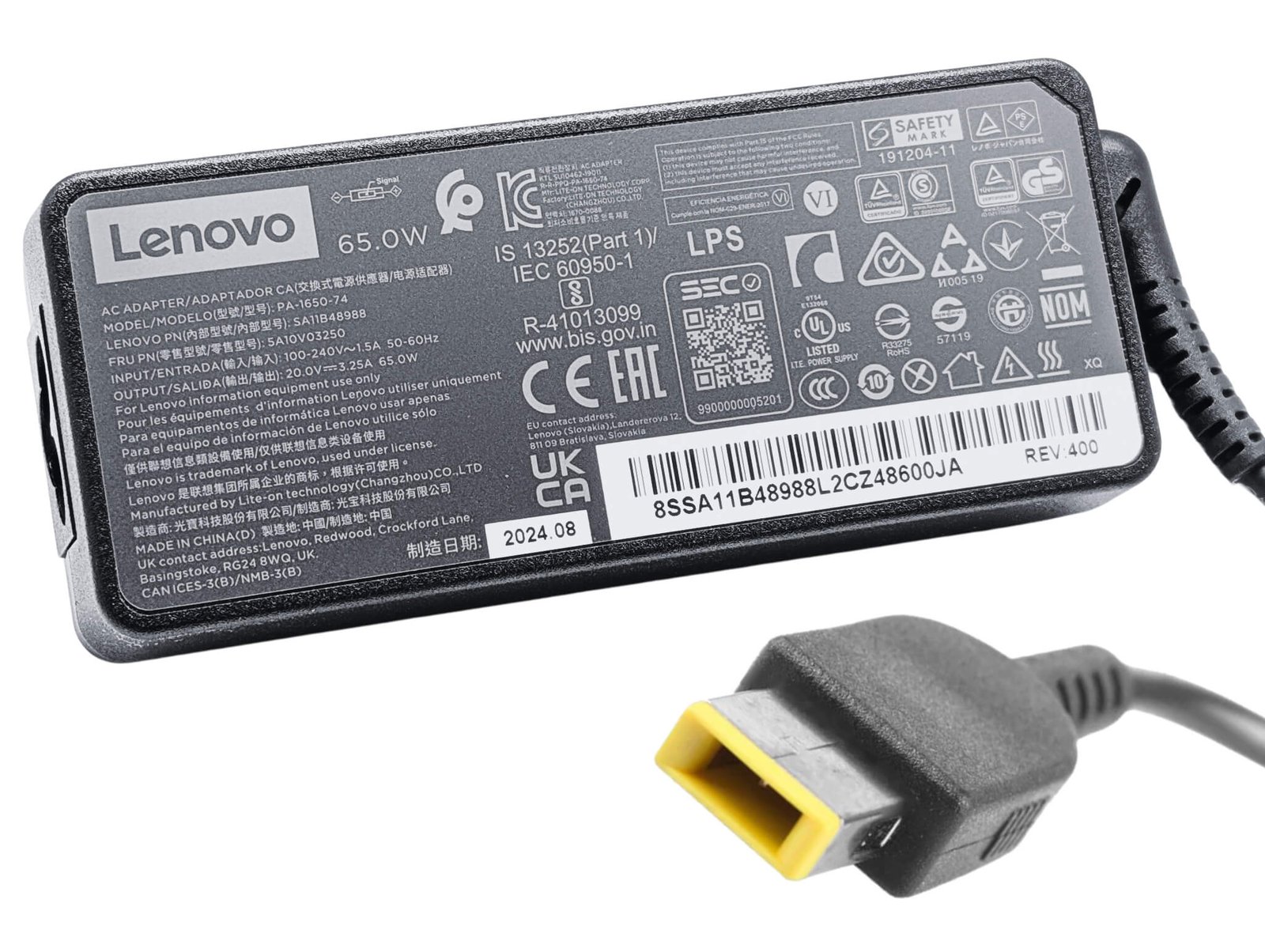 Lenovo ThinkPad T440S USB Tip 65W Charger - Next Day Delivery Lenovo ThinkPad T440S USB Tip 65W Charger - Next Day Delivery