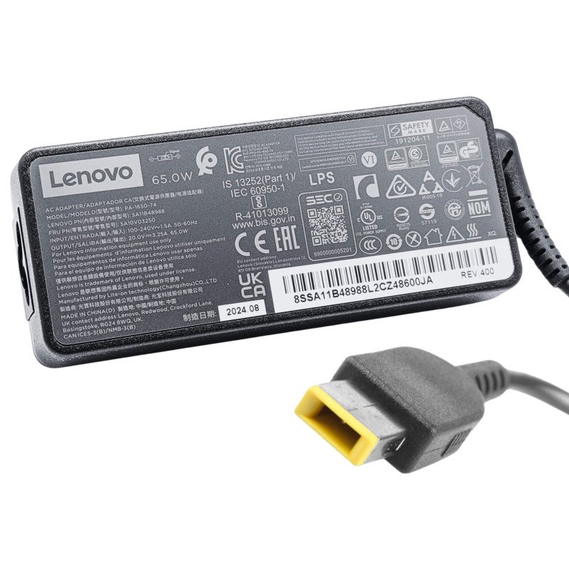 Lenovo SA10J20135 65W Power Adapter for M700 - Next Day Delivery Lenovo SA10J20135 65W Power Adapter for M700 - Next Day Delivery
