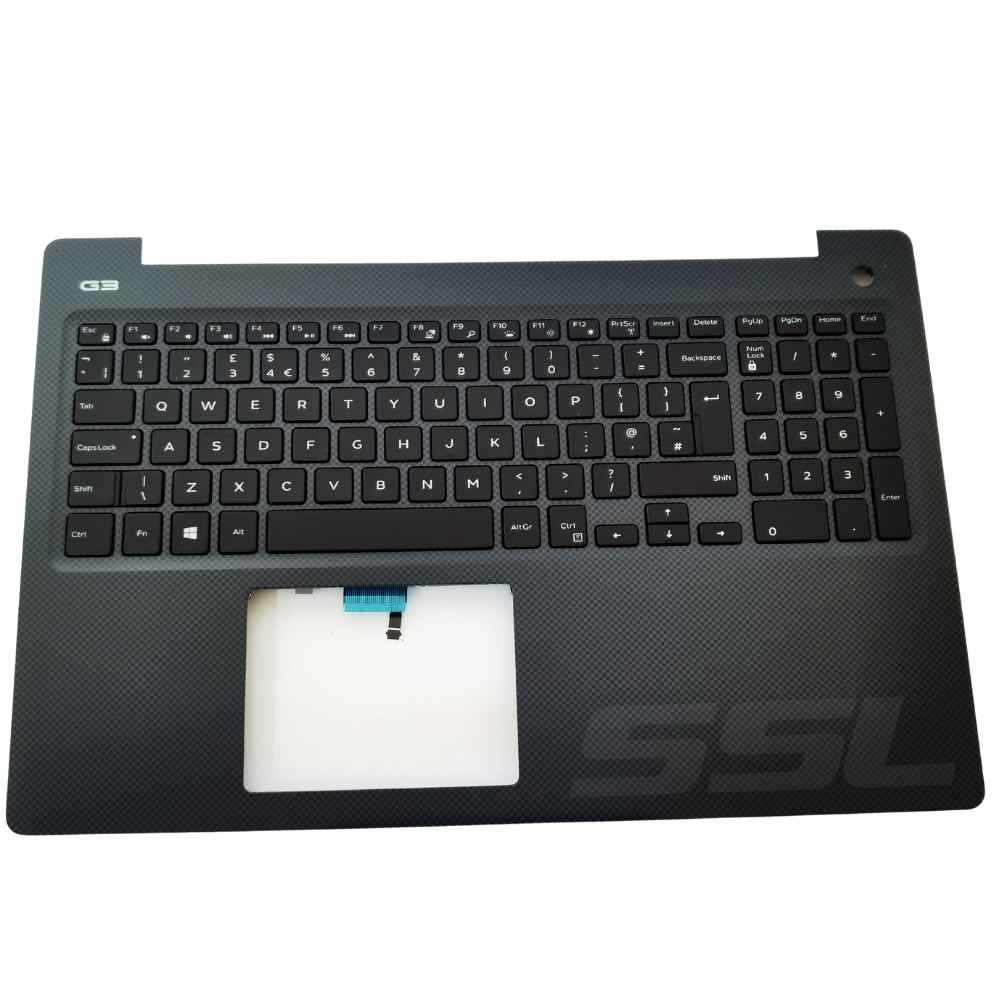 Dell G3 3579 Palmrest with Backlit UK Keyboard