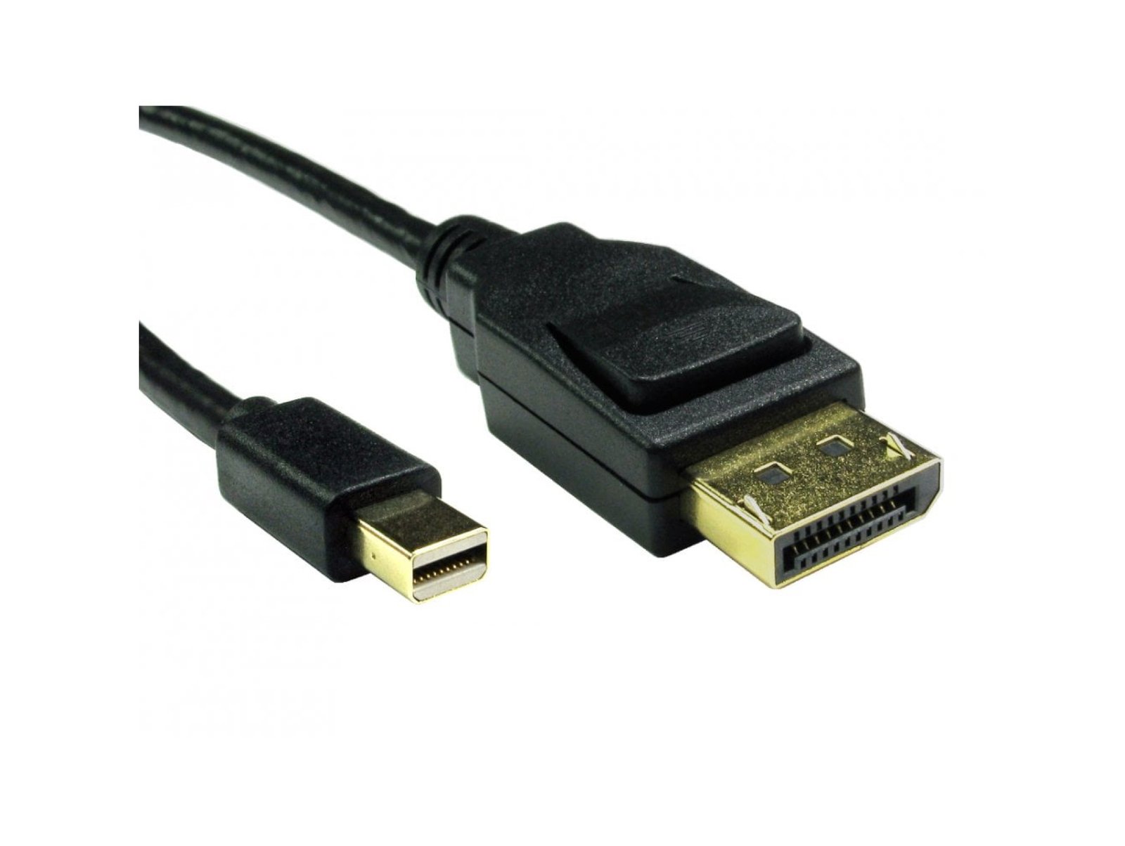 Mini DisplayPort to Male DisplayPort Cable 2M - Next Day Delivery
