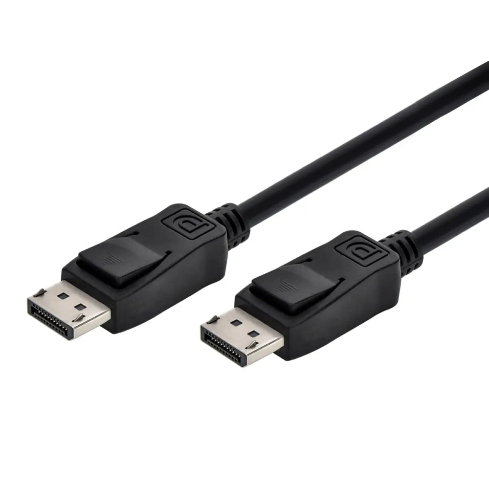 8K Display Port Cable for Monitor 1.8m Black - Next Day Delivery