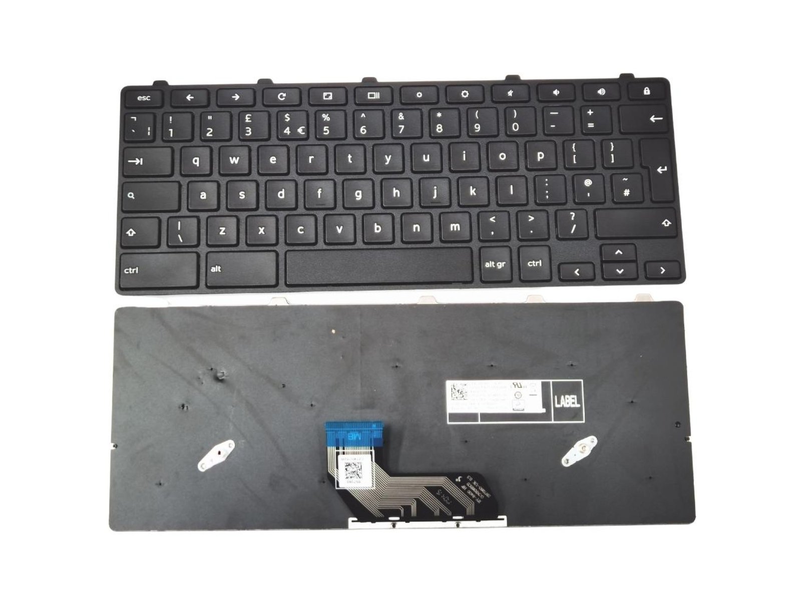 Dell Chromebook 13 3180 3380 UK Keyboard - Next Day Delivery Dell Chromebook 13 3180 3380 UK Keyboard - Next Day Delivery