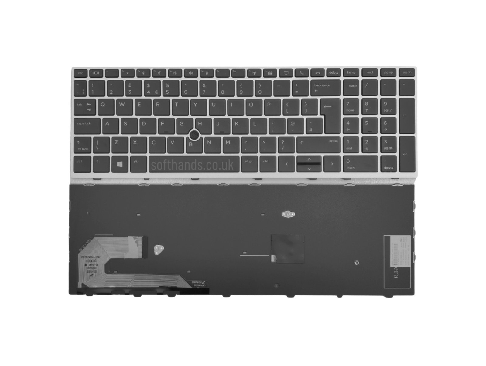 HP ZBook 15u G5 G6 UK Backlit Keyboard - Next Day Delivery HP ZBook 15u G5 G6 UK Backlit Keyboard - Next Day Delivery