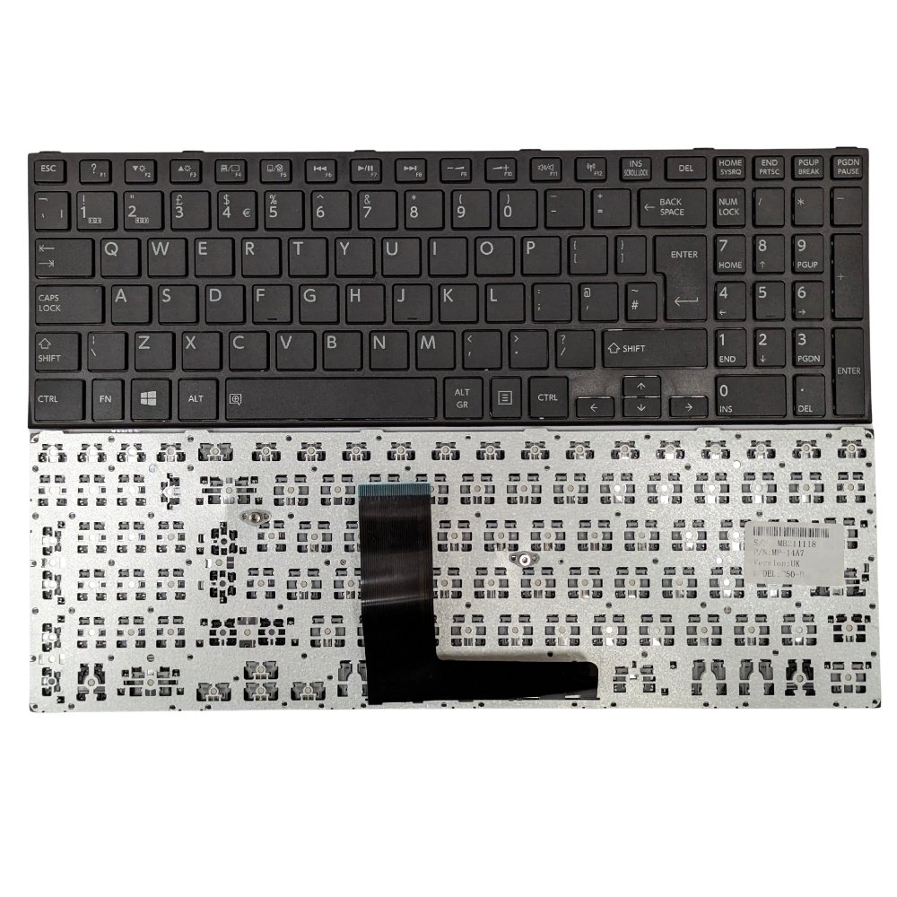 Toshiba Satellite R50-B C50-B UK Keyboard - Next Day Delivery
