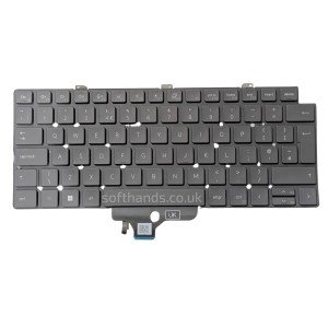 Dell Latitude 5320 7320 UK Backlit Keyboard KP0JF