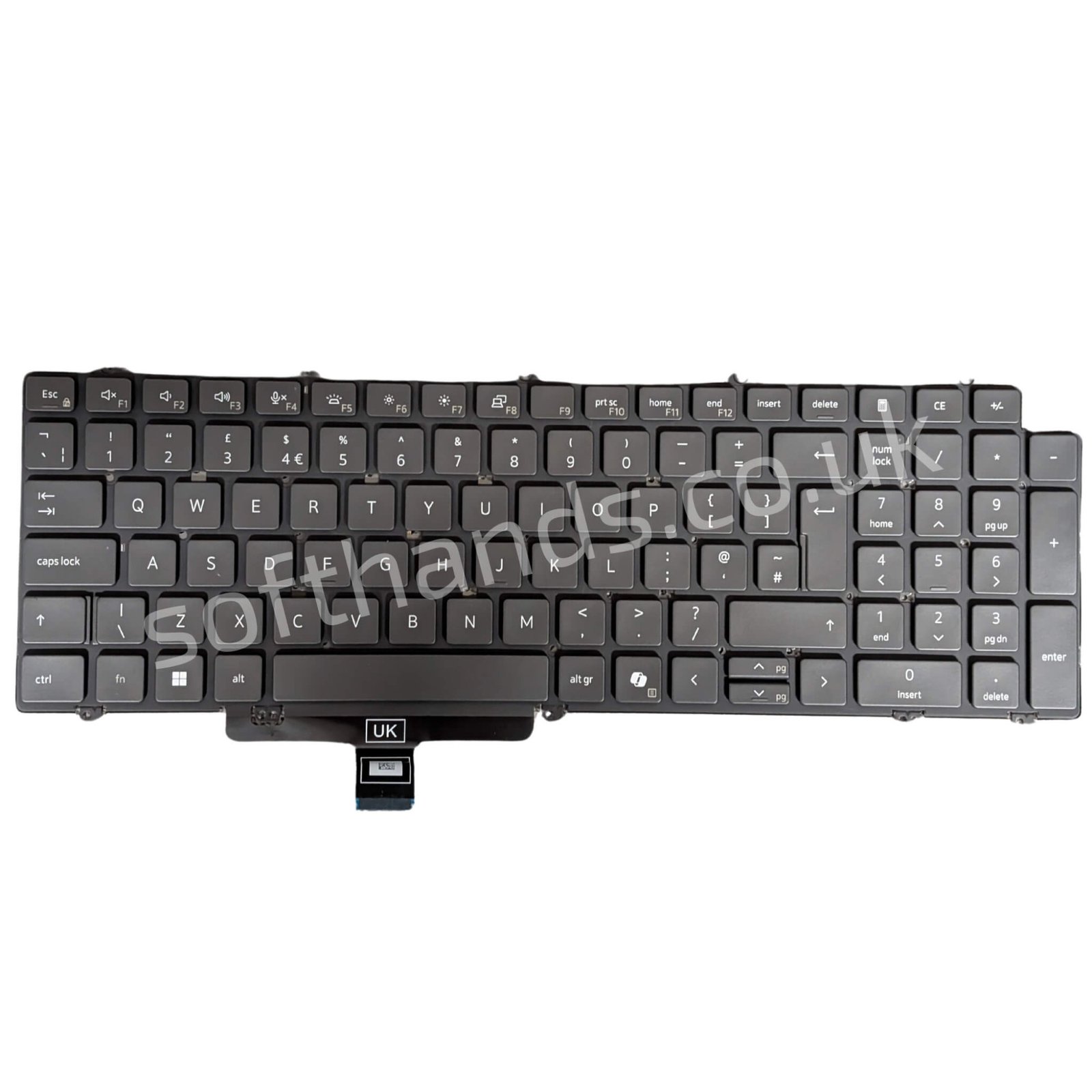 Dell Latitude 5520 5540 UK Backlit Keyboard T6FVY - Next Day Delivery
