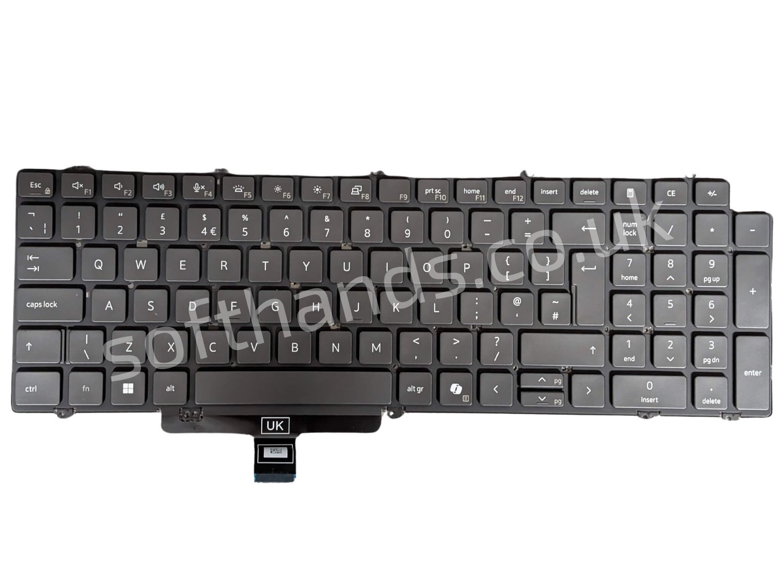 Dell T9DR1 UK Layout Backlit Keyboard - Next Day Delivery