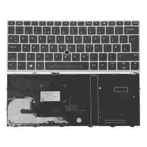 HP EliteBook 830 G5 G6 UK Keyboard L13698-031