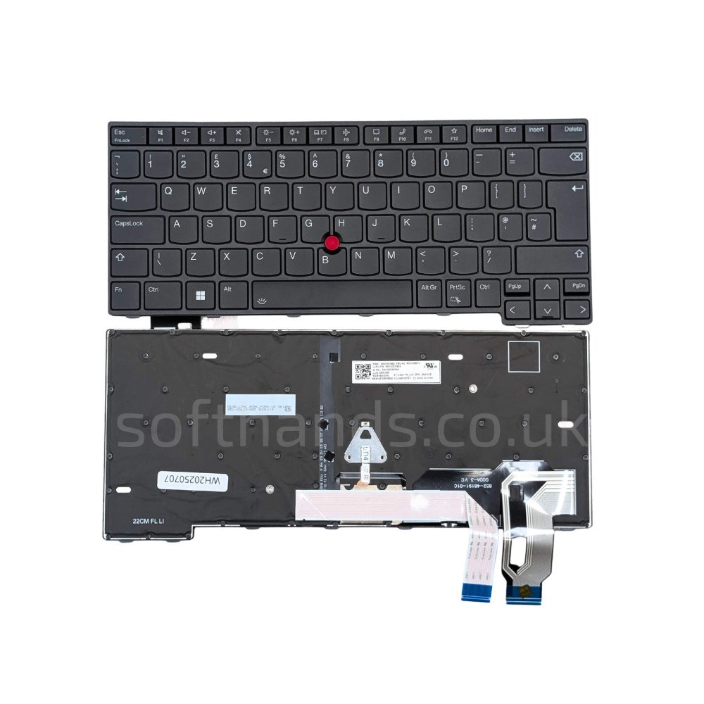 Lenovo ThinkPad T14 G3 G4 Backlit Keyboard - Next Day Delivery
