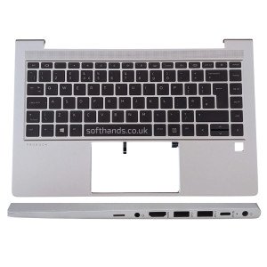 HP ProBook 440 G8 445 G8 Palmrest with UK Keyboard
