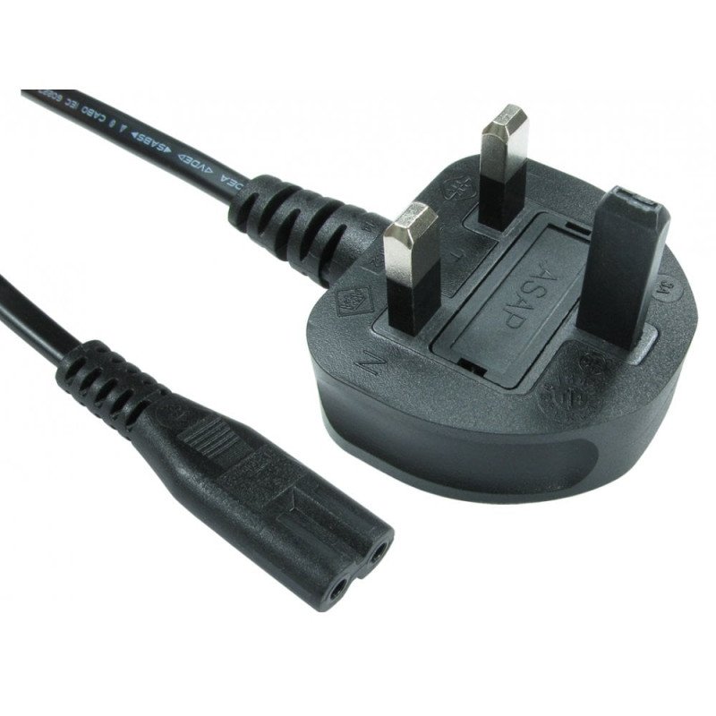 Figure 8 C7 Power Cable with UK Plug - Next Day Delivery
