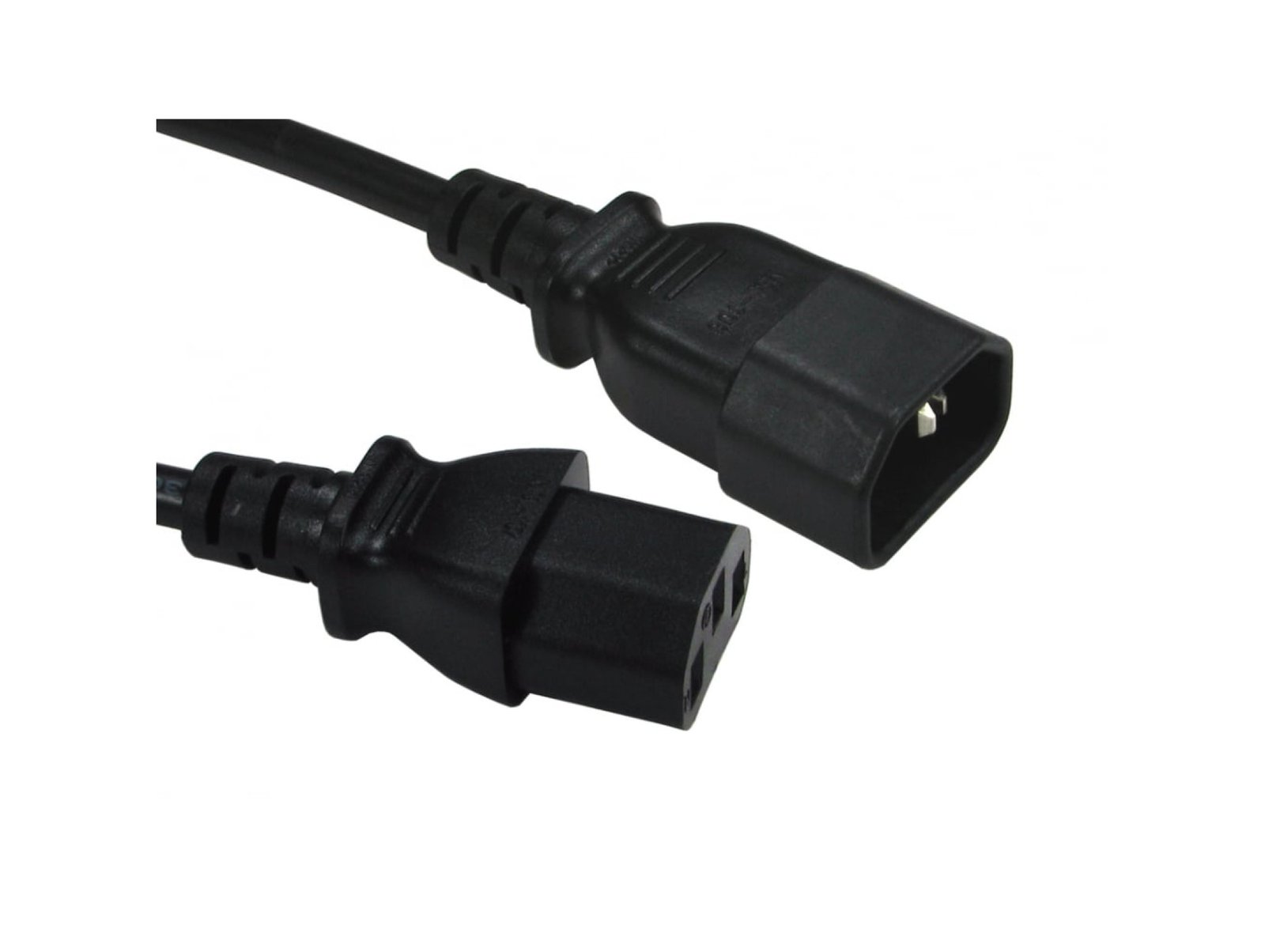 C14 to C13 Power Extension Cable 2m - Next Day Delivery C14 to C13 Power Extension Cable 2m - Next Day Delivery