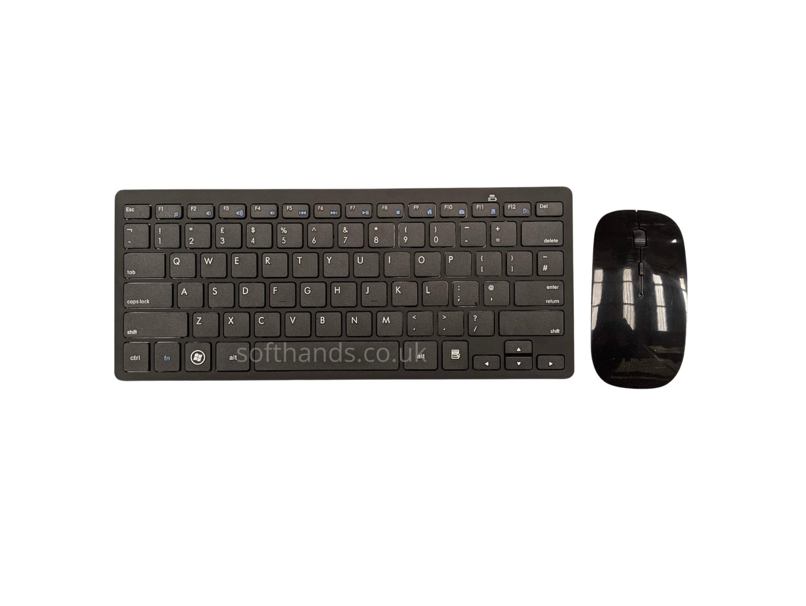 Compact Mini Wireless Keyboard & Mice Black - Next Day Delivery Compact Mini Wireless Keyboard & Mice Black - Next Day Delivery
