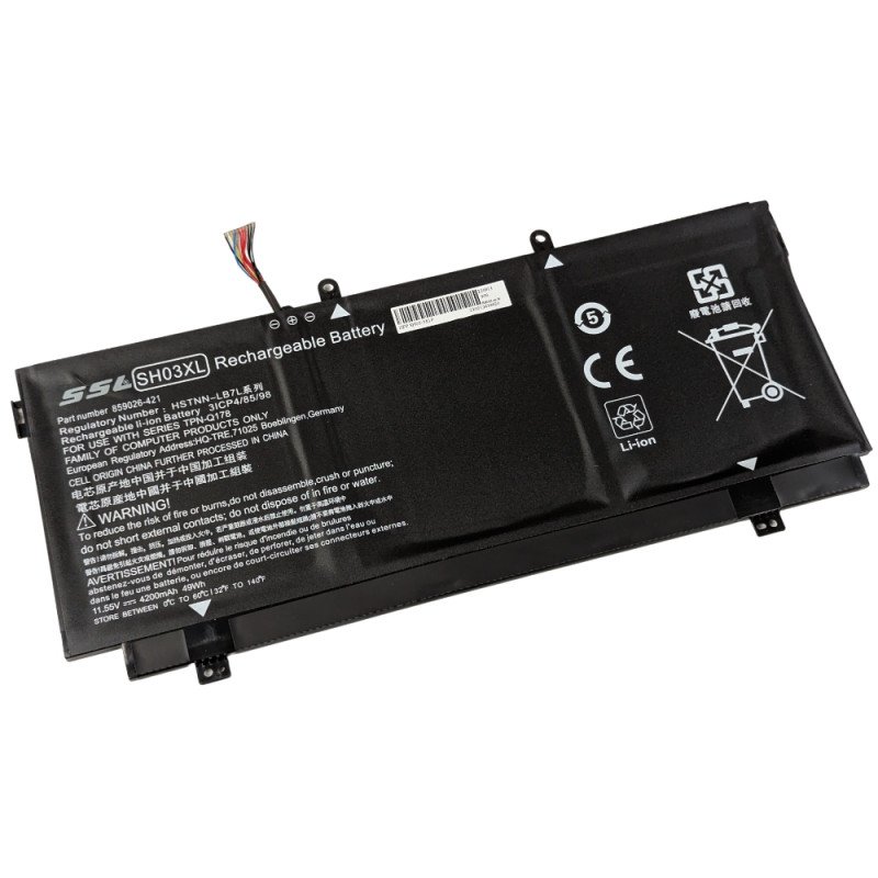 HP SH03XL Spectre x360 13 Series Laptop Battery - Next Day Delivery HP SH03XL Spectre x360 13 Series Laptop Battery - Next Day Delivery