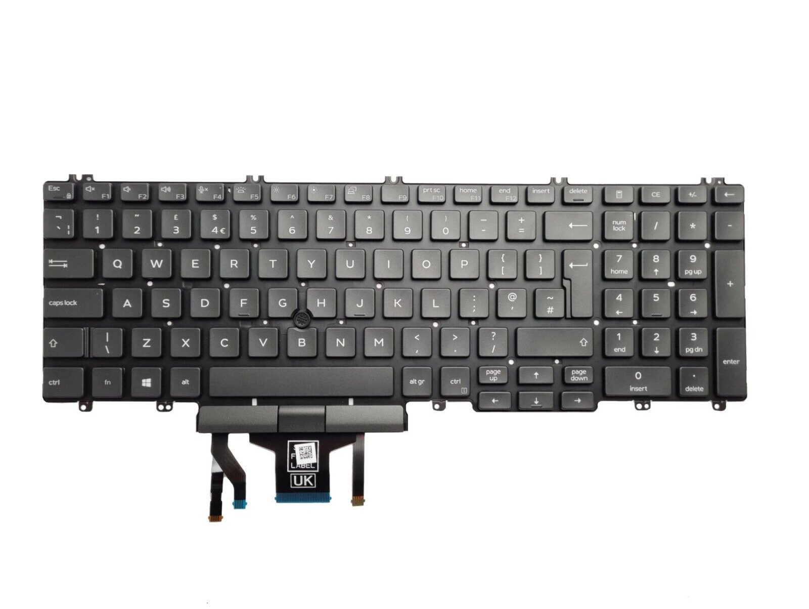 Dell Latitude 5501 5510 Precision 3541 UK Keyboard - Next Day Delivery Dell Latitude 5501 5510 Precision 3541 UK Keyboard - Next Day Delivery