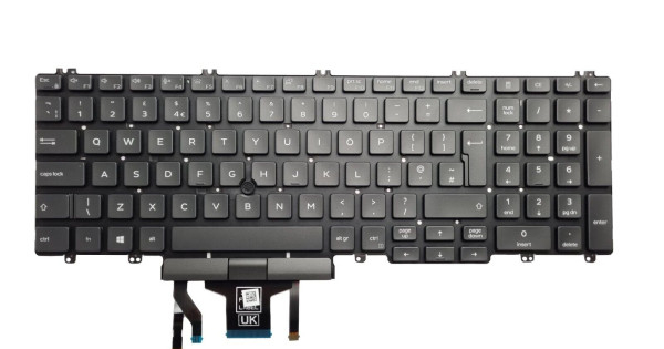 Teclado de Estados Unidos con retroiluminación compatible con Dell