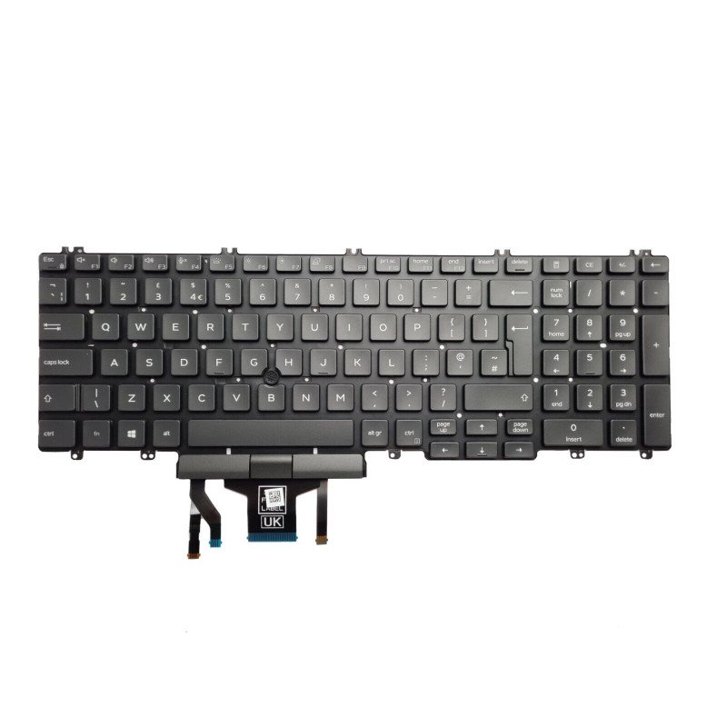 Dell Latitude 5501 5510 Precision 3541 UK Keyboard - Next Day Delivery Dell Latitude 5501 5510 Precision 3541 UK Keyboard - Next Day Delivery