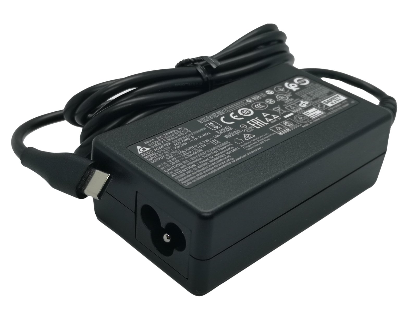 Delta ADP-65KE USB-C Charger - | Softhands Solutions Ltd Delta ADP-65KE USB-C Charger - | Softhands Solutions Ltd