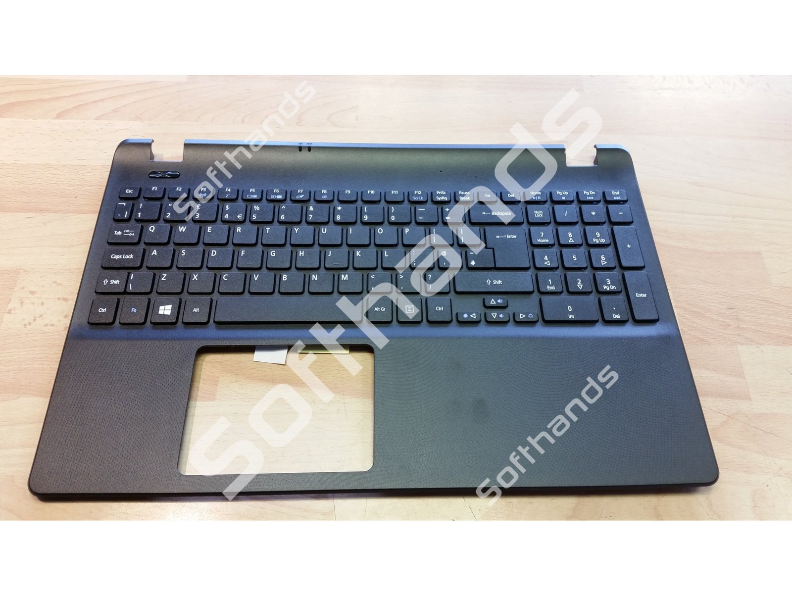 Acer ES1-512 UK Keyboard Black with Palmrest - Next Day Delivery