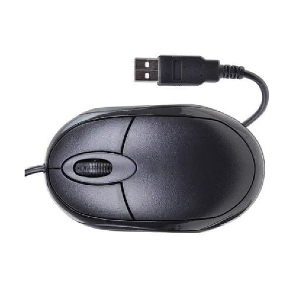 OEM USB Optical Mouse 1000spi Black - Next Day Delivery