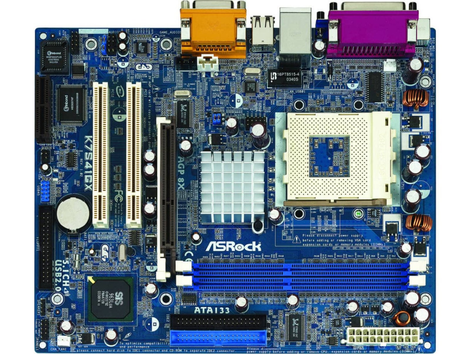 Asrock K7S41GX Socket 462 Motherboard - Next Day Delivery Asrock K7S41GX Socket 462 Motherboard - Next Day Delivery