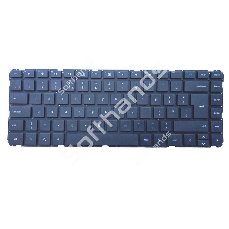 HP Pavilion 14 Black UK Keyboard W/O Frame - Next Day Delivery