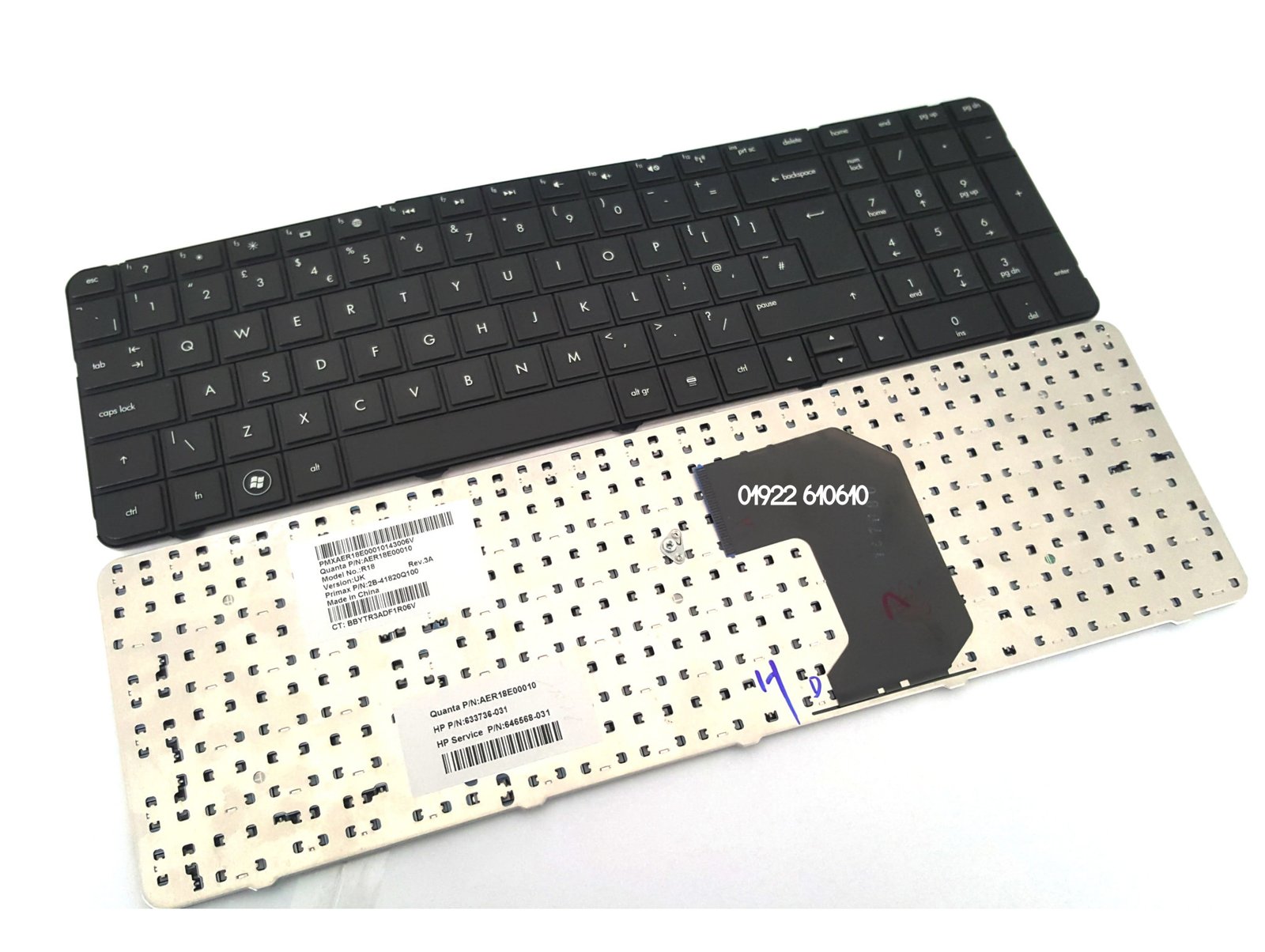 HP Pavilion G7-1000 UK Keyboard - Next Day Delivery