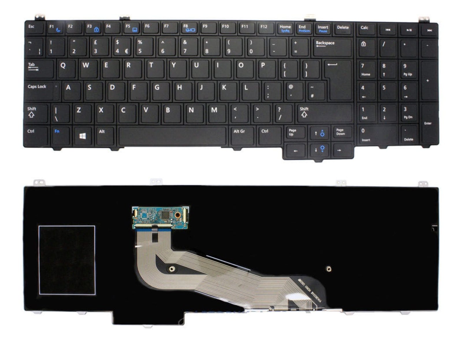 Genuine Dell Latitude E5540 UK Laptop Keyboard - Next Day Delivery