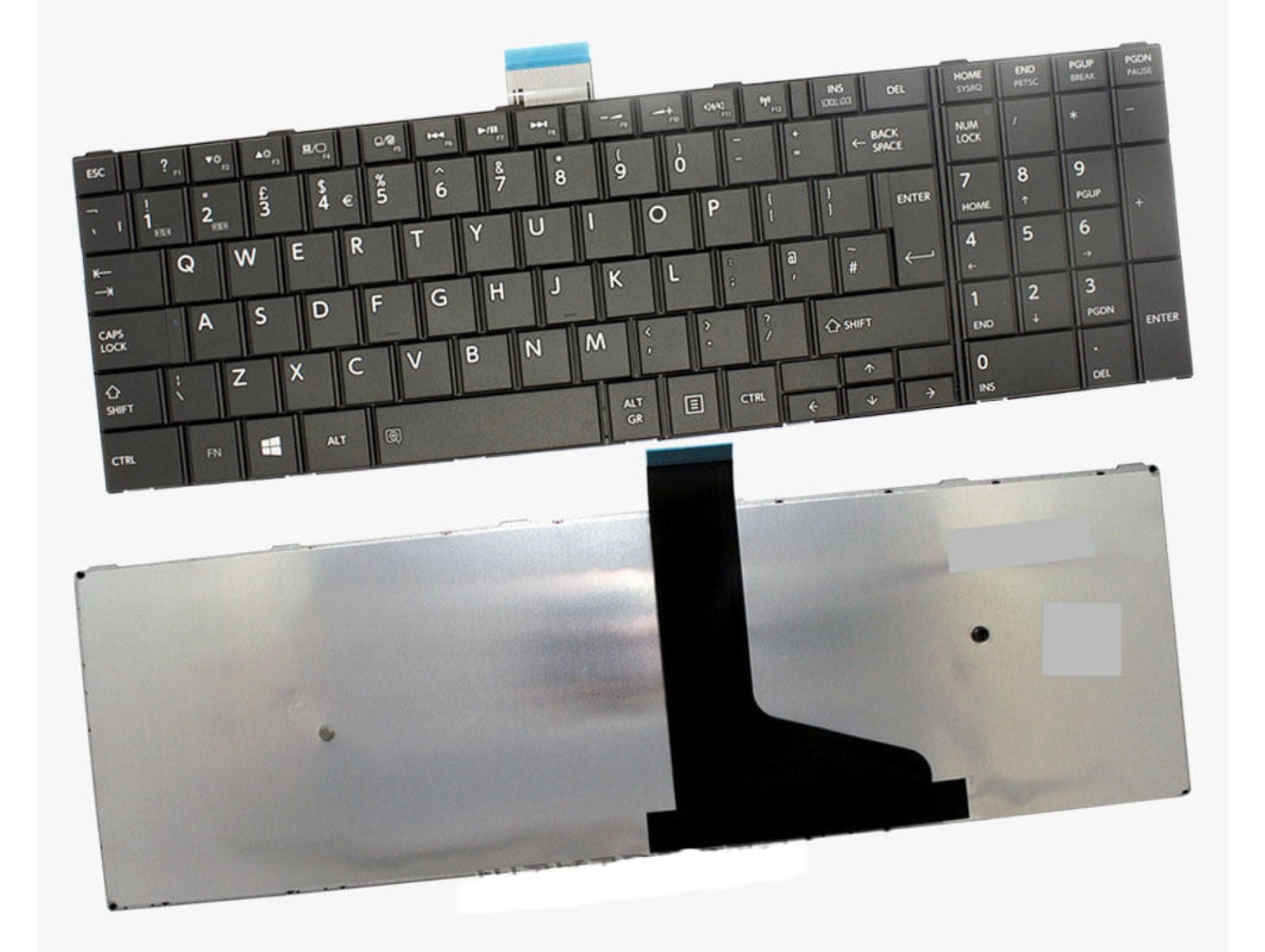 Toshiba Satellite C50 C55 UK Keyboard - Next Day Delivery Toshiba Satellite C50 C55 UK Keyboard - Next Day Delivery