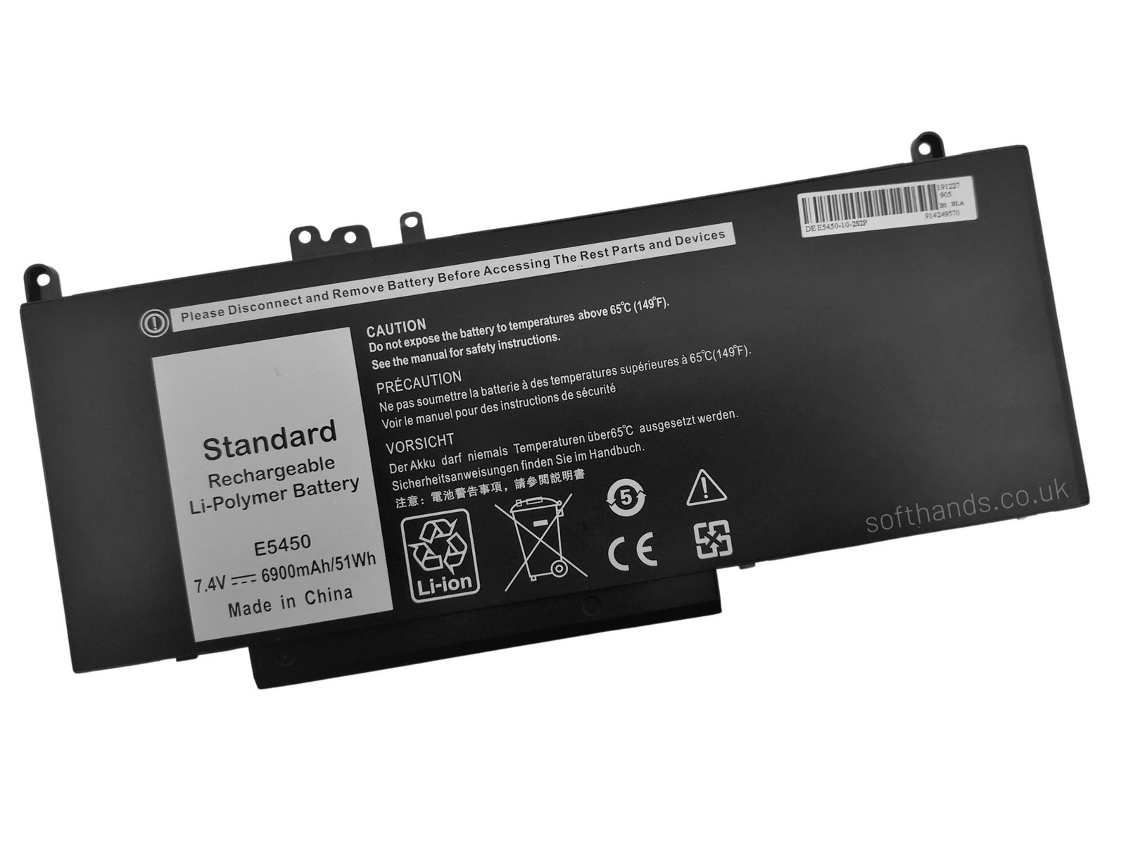 Dell Latitude E5450 E5550 Replacement Battery - Next Day Delivery Dell Latitude E5450 E5550 Replacement Battery - Next Day Delivery