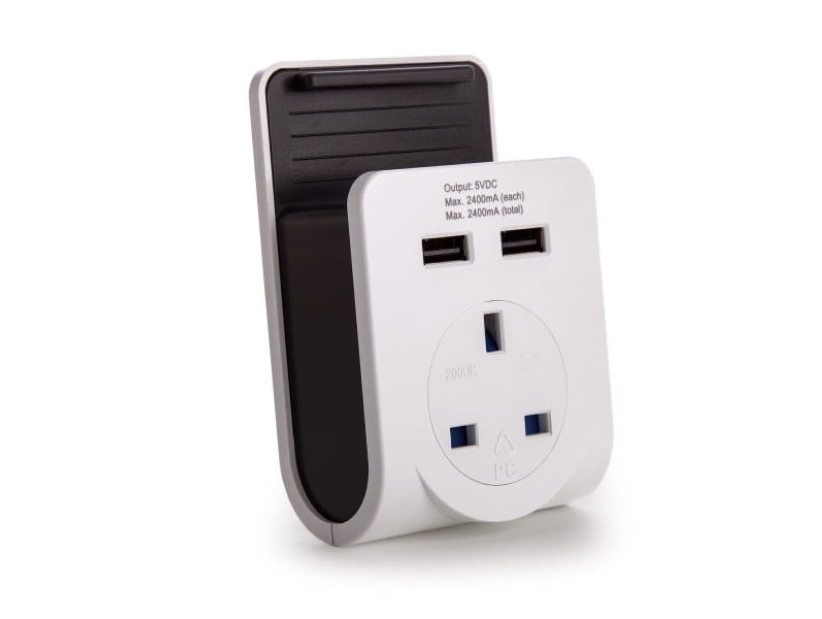 Power Adaptor 2 x USB Charger Outlet UK Spec - Next Day Delivery