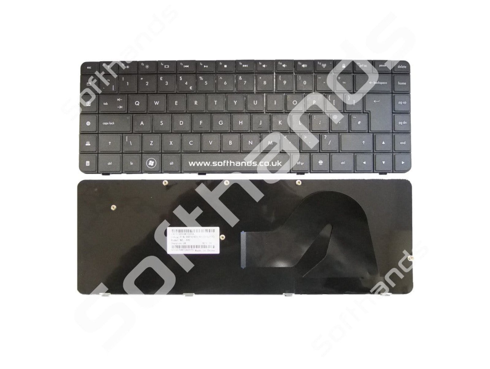 HP Pavilion CQ56 G62 UK Layout Keyboard - Next Day Delivery