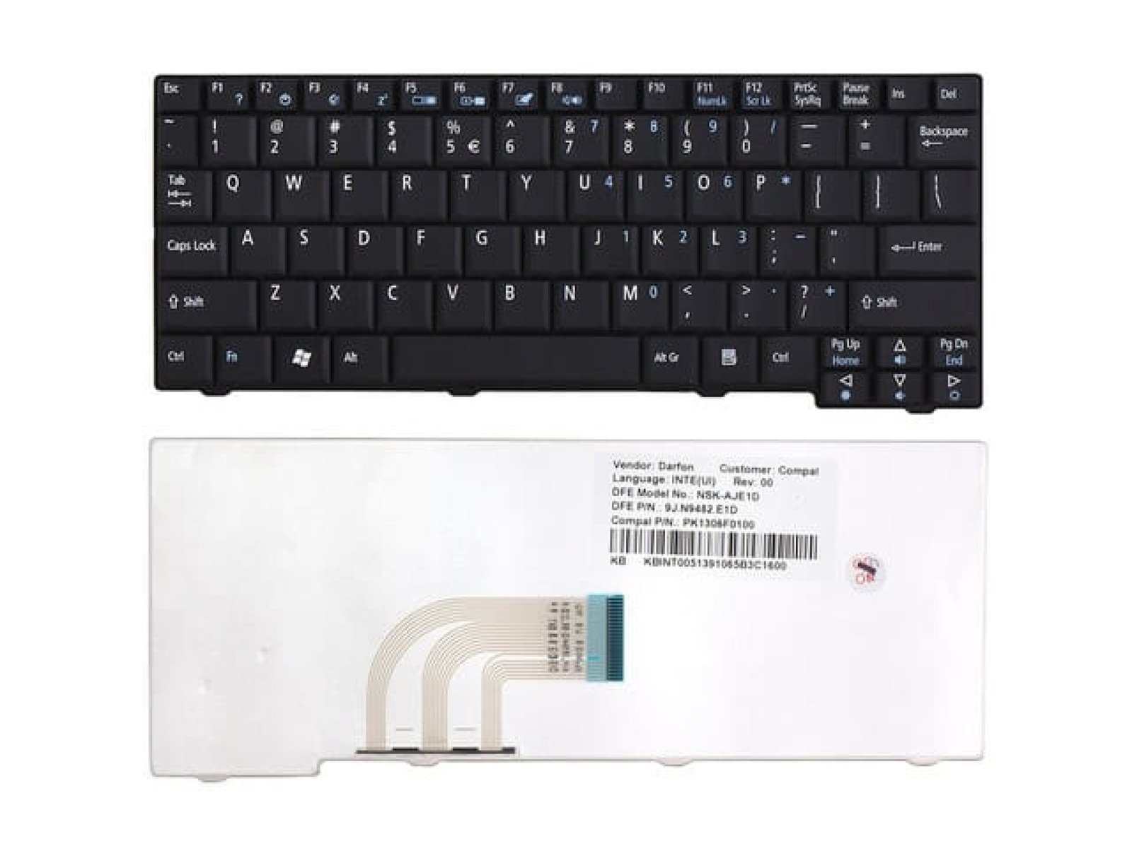 Genuine Acer Aspire 5235 5335 5735 UK Keyboard - Next Day Delivery