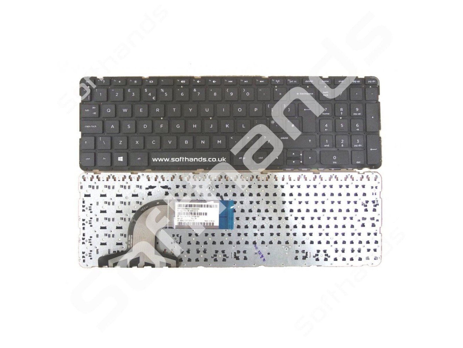 HP Pavilion 17 UK Keyboard W/O Frame - Next Day Delivery