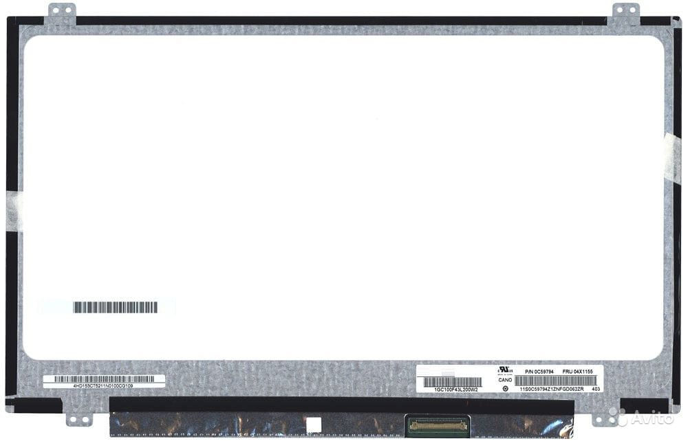 14.0" HD Laptop LCD Screen Replacement – LTN140AT20, LTN140AT20-301, LTN140AT20-401 Compatible – LED Display, New
